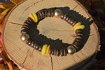 Kaya Coconut Shell Heishi Bracelet